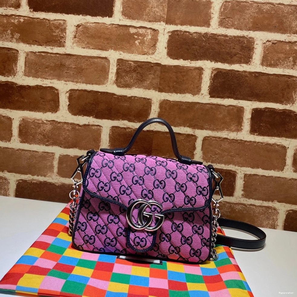 GG GUCCI Marmont Bag Mini Top Handle 0728